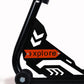 Explore Marvel Edition universal bike paddock stand with spool and swingarm lift holders, designed for motorcycle maintenance.