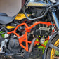 Jorjem Trail edition crash guard for Himalayan 450, showcasing durable design and protective features in black finish.