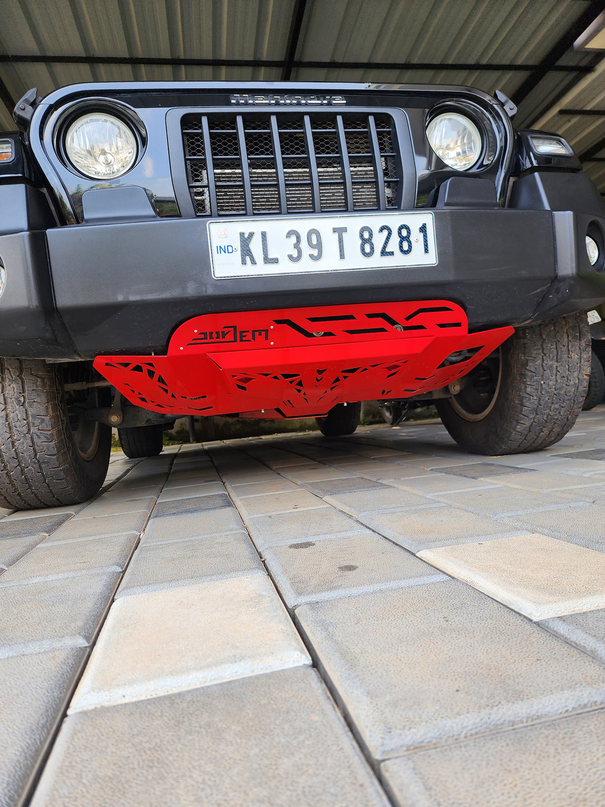 Thar Under body front skid plate - Jorjem international pvt ltd