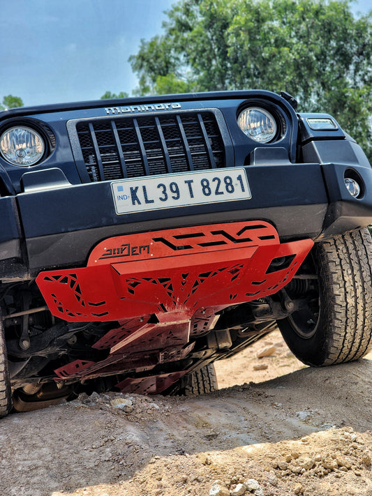 Thar Under body front skid plate - Jorjem international pvt ltd