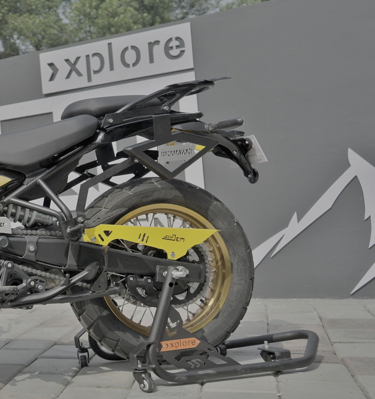 himalayan 450  chain guard 