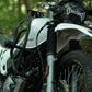 Jorjem Xpulse 200 custom trail edition crash guard installed on a motorcycle, showcasing rugged design and durable materials.