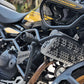 Jorjem Trail edition crash guard for Himalayan 450, featuring durable design and robust protection for off-road riding.