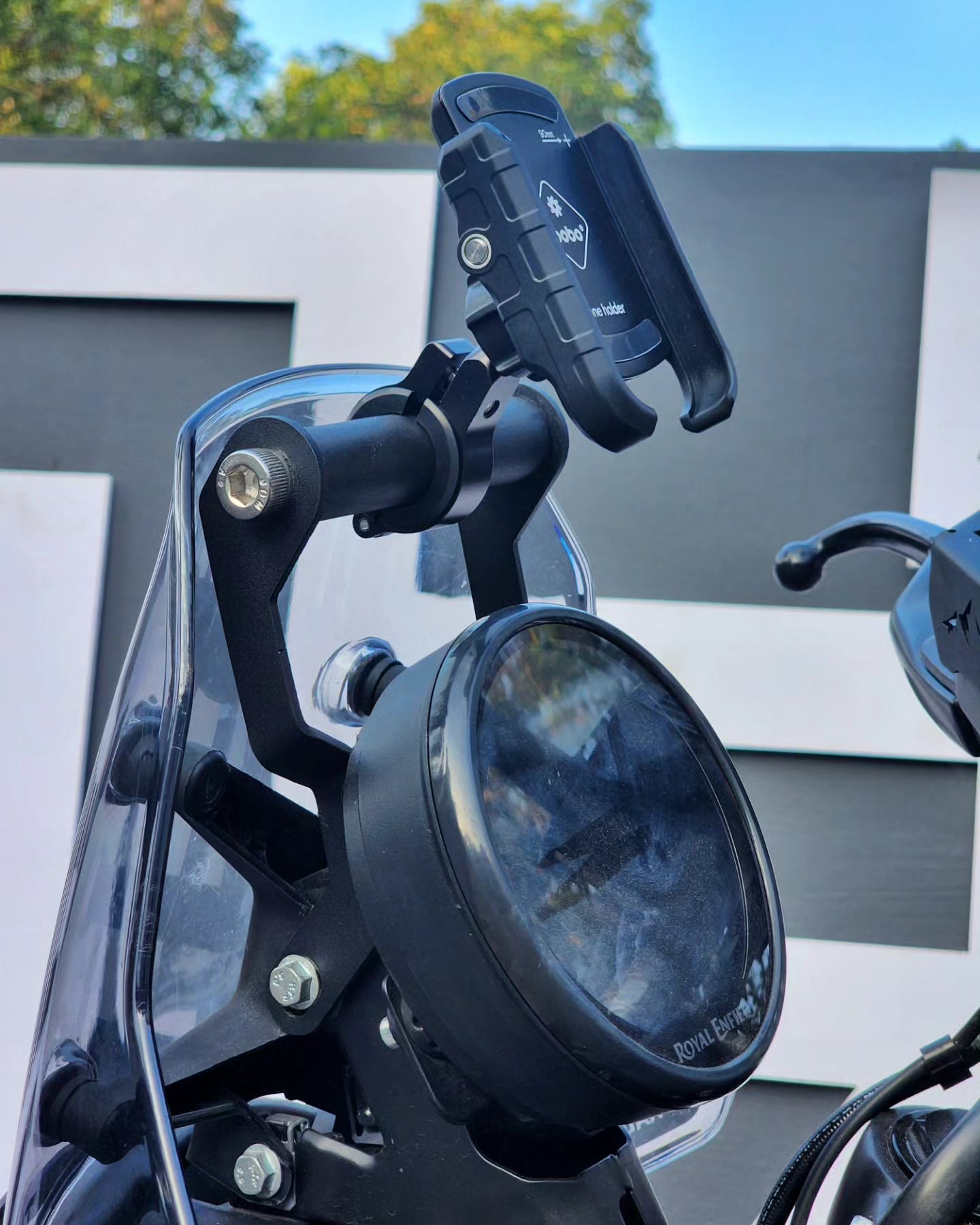 Jorjem gps mount for himalayan 450 - Jorjem international pvt ltd