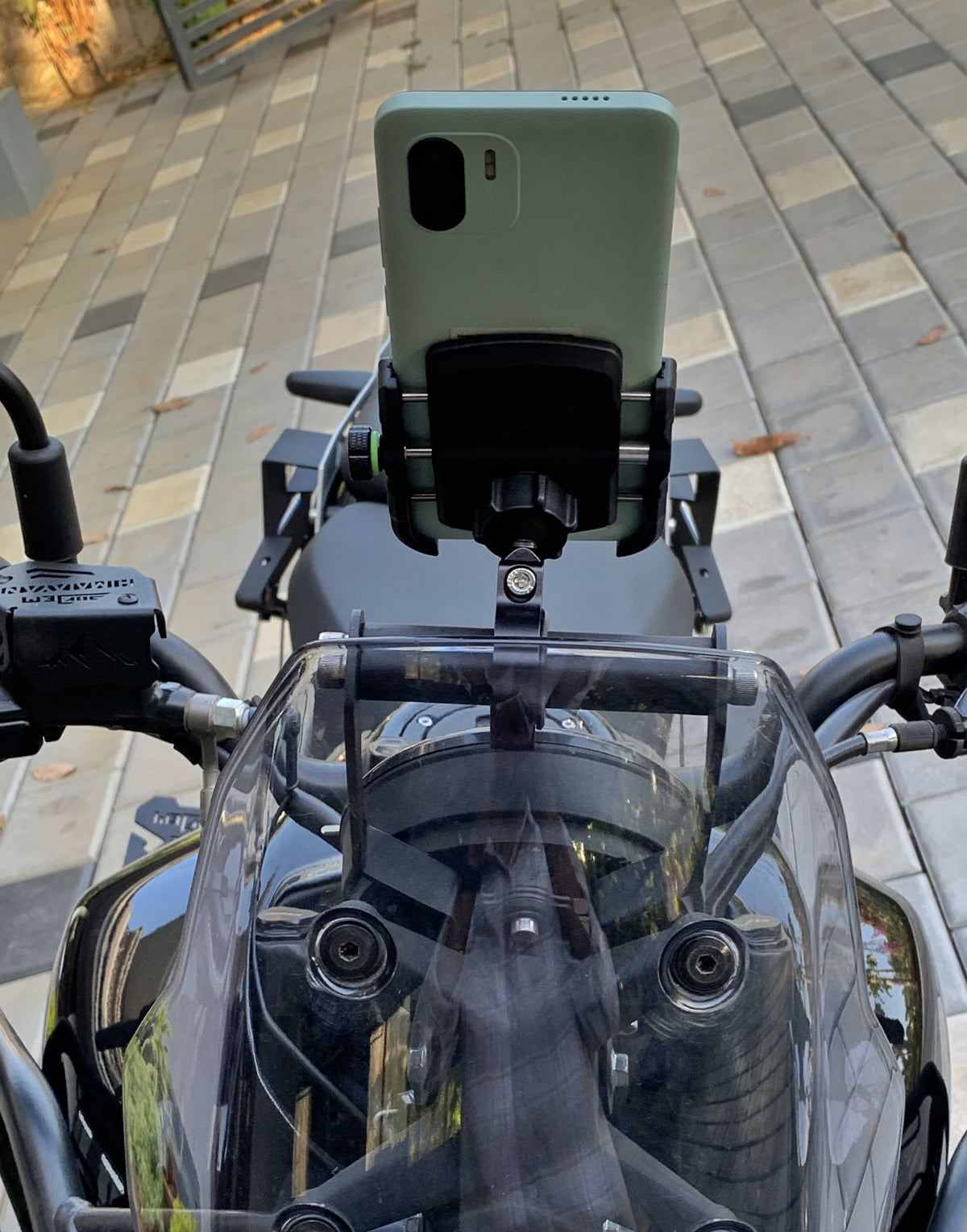 Jorjem gps mount for himalayan 450 - Jorjem international pvt ltd