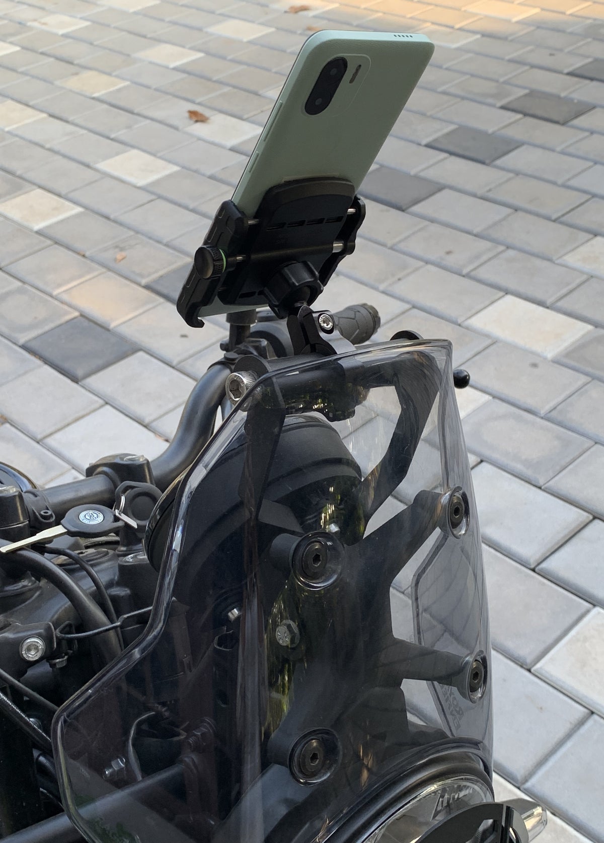 Jorjem gps mount for himalayan 450 - Jorjem international pvt ltd