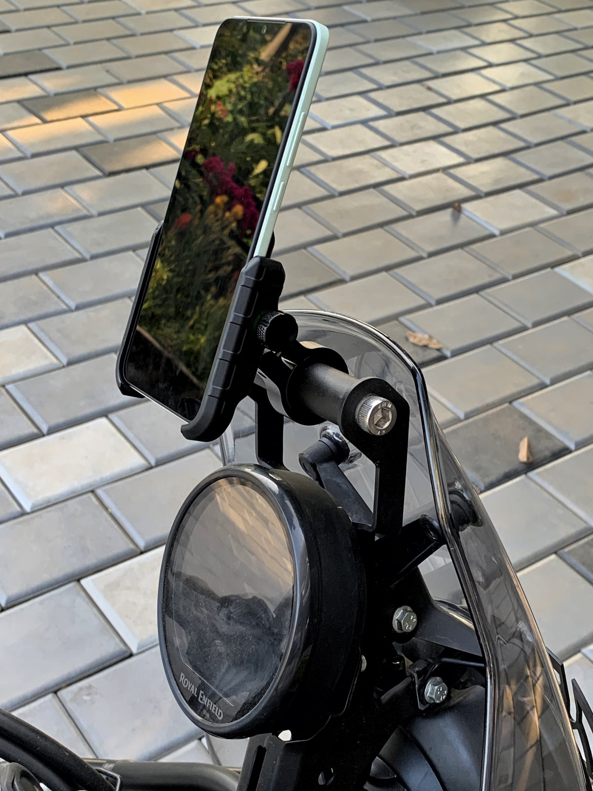 Jorjem gps mount for himalayan 450 - Jorjem international pvt ltd