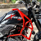 Jorjem Xpulse 200 custom trail edition crash guard, showcasing robust design and durable materials for motorcycle protection.