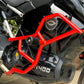 Jorjem Revolt RV 400 crash guard with sliders, featuring sturdy design and protective features for motorcycle safety.