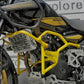 Jorjem Trail edition crash guard for Himalayan 450, showcasing durable design and protective features in black finish.