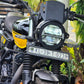 Cb350rs visor and headlight grill combo for motorcycle, featuring sleek design and durable construction by Jorjem International Pvt Ltd