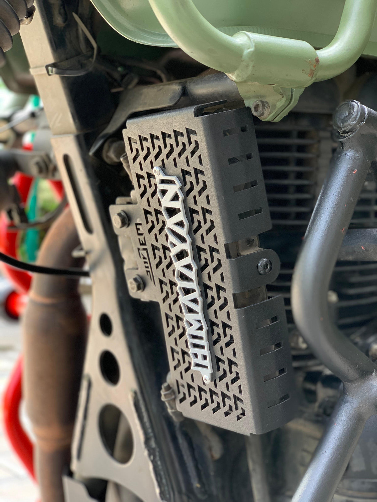 Himalayan 411 Radiator Guard - Jorjem international pvt ltd