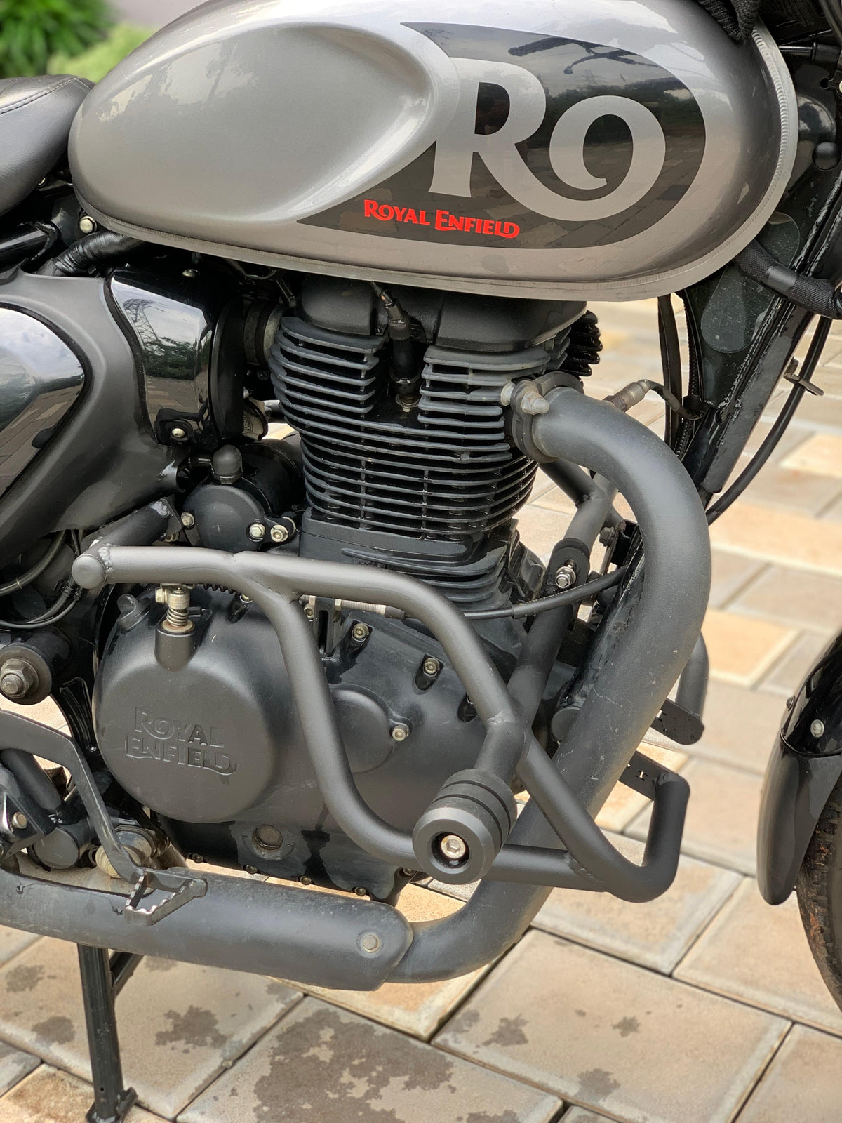 hunter 350 crash guard