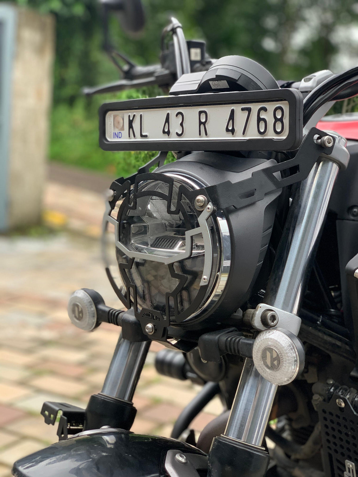 Hero Mavrick 440 Headlight Grill - Jorjem international pvt ltd