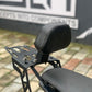 Yamaha MT 15 back rest and luggage plate combo by Jorjem, showcasing sturdy design and fit for motorcycle use.