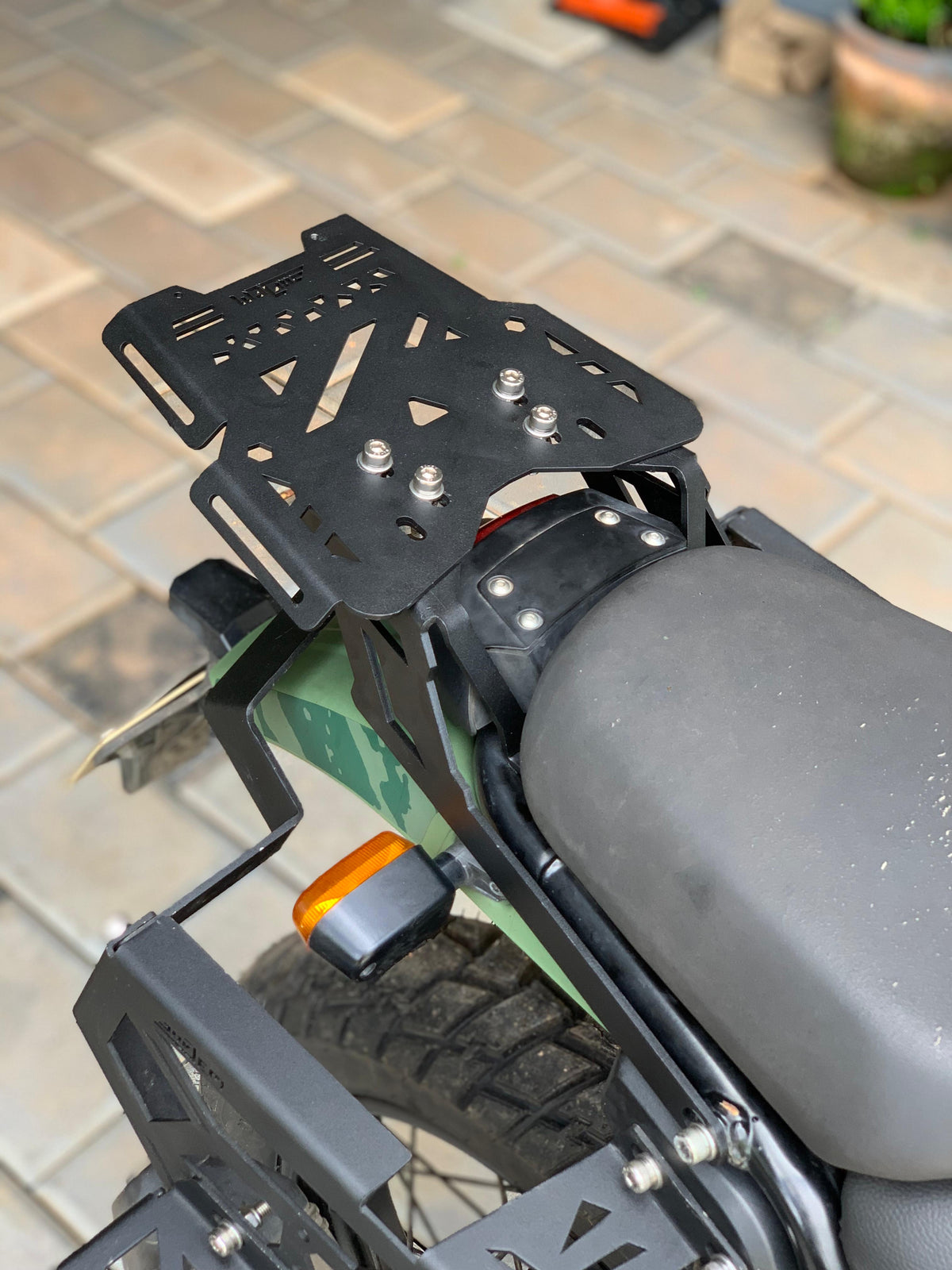 Luggage plates for himalayan 411