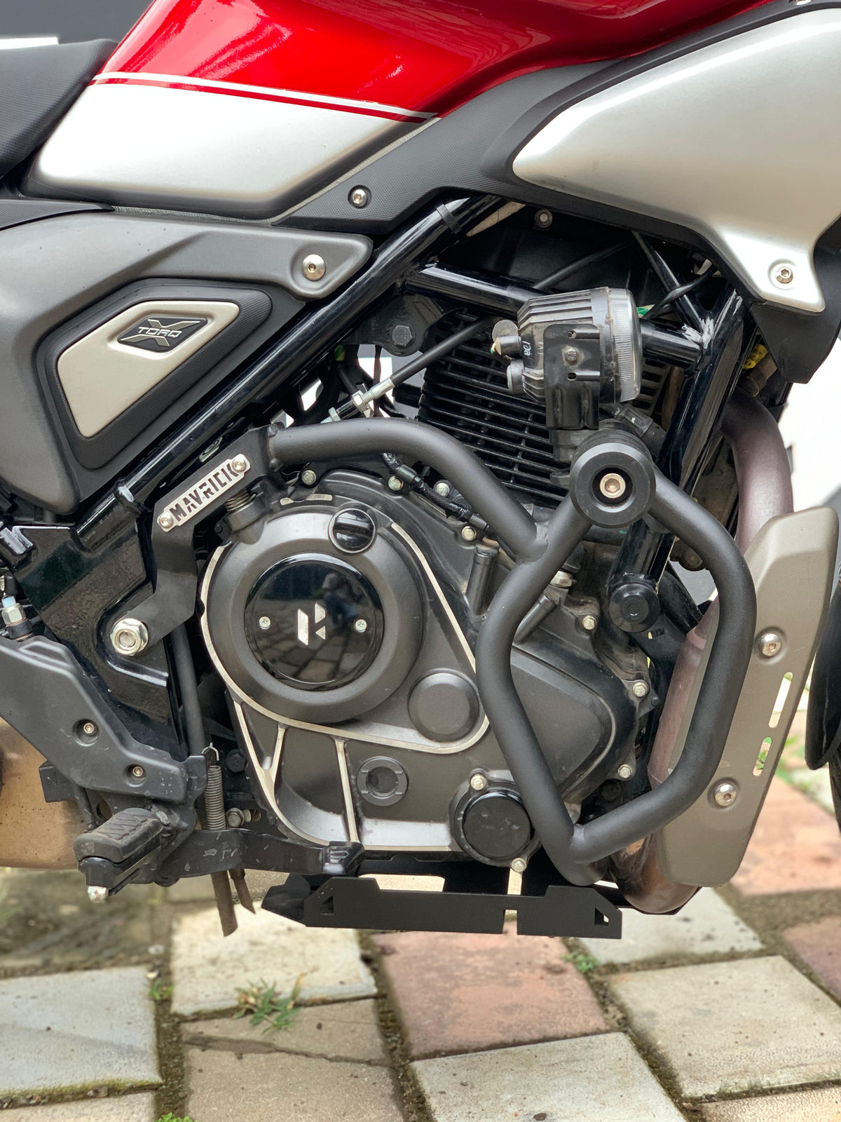 hero mavrick 440 crash guard