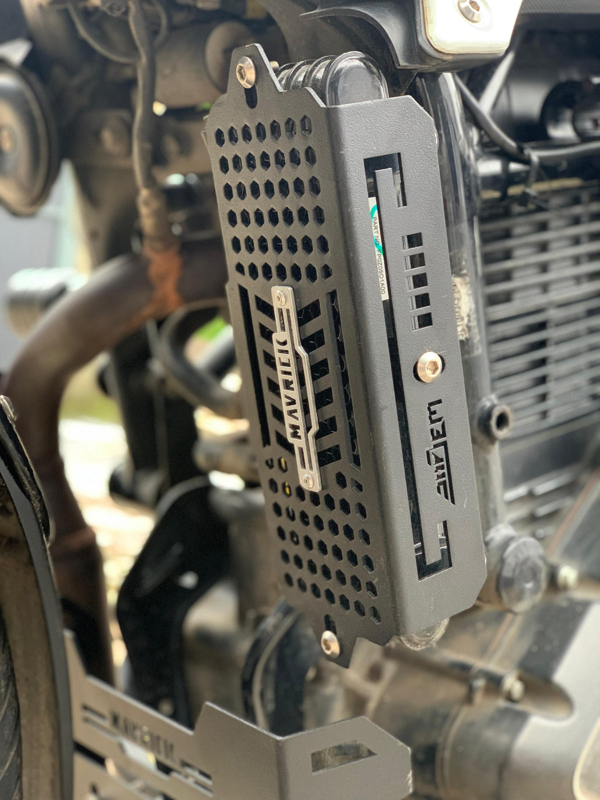 hero mavrick 440 radiator guard