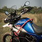 Jorjem Xpulse 210 trail edition crash guards with a rugged design, installed on a motorcycle for enhanced protection.