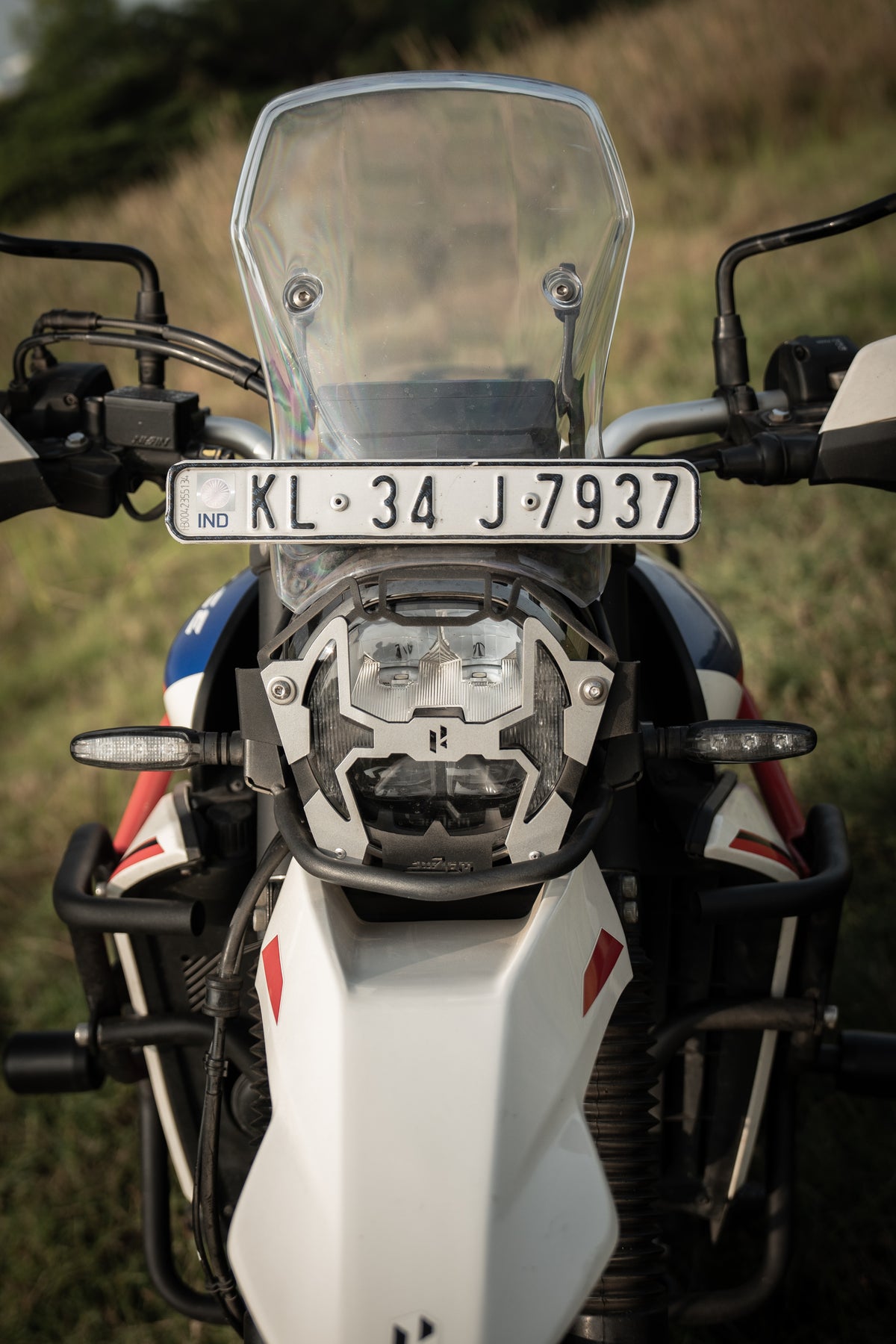 Jorjem xpulse 210 headlight grill - Jorjem international pvt ltd