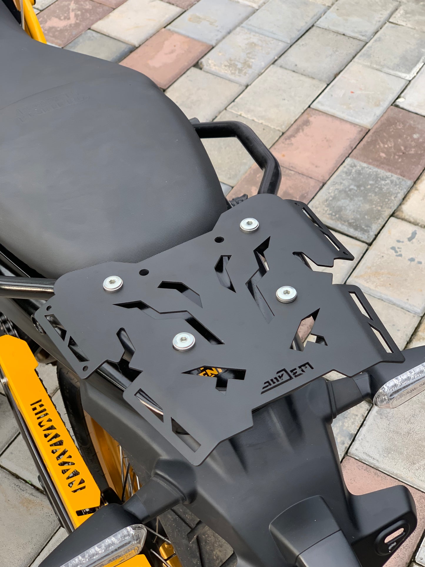 Jorjem himalayan 450 luggage plate [model-2] - Jorjem international pvt ltd