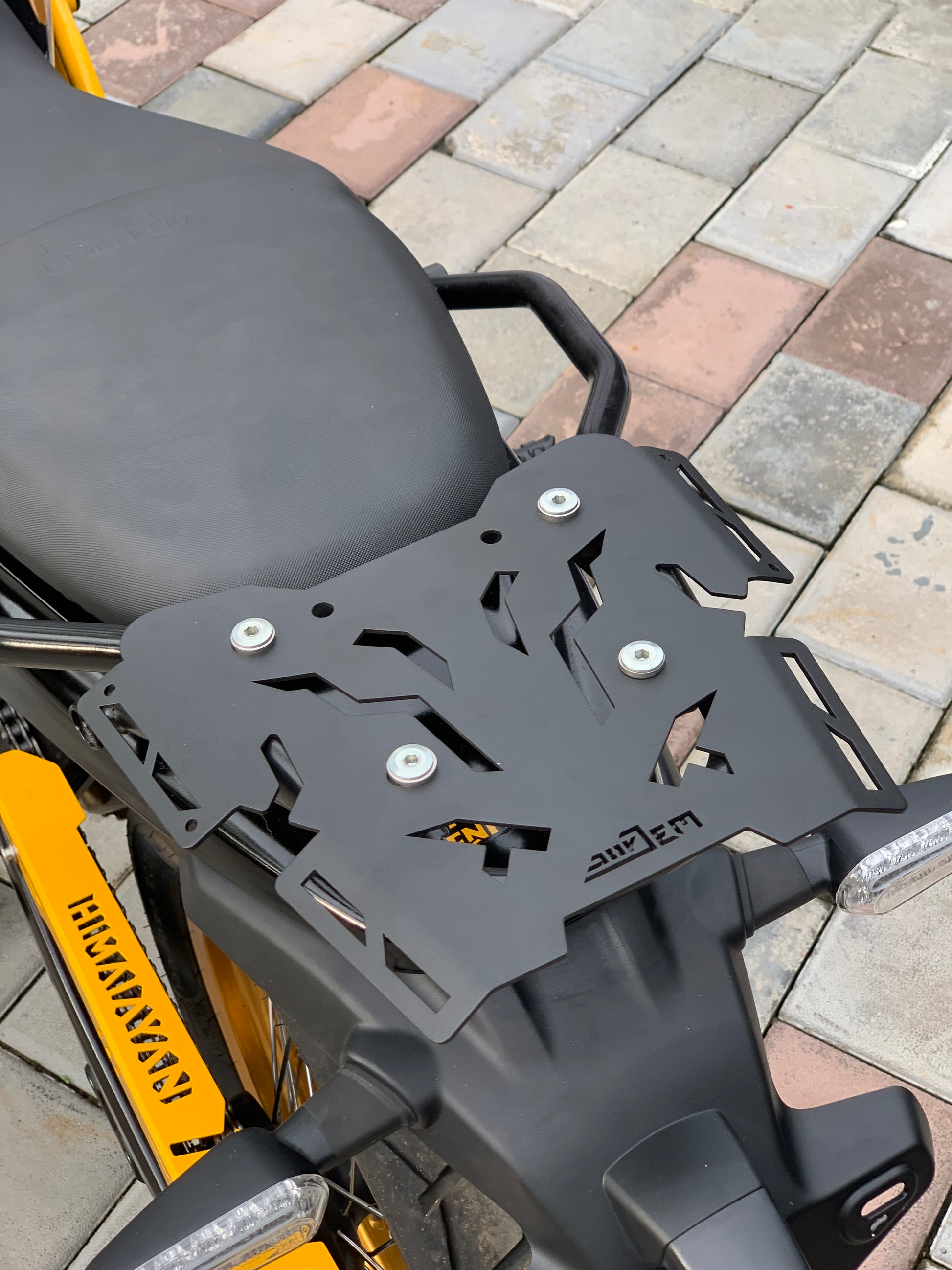 Jorjem himalayan 450 luggage plate [model-2] - Jorjem international pvt ltd