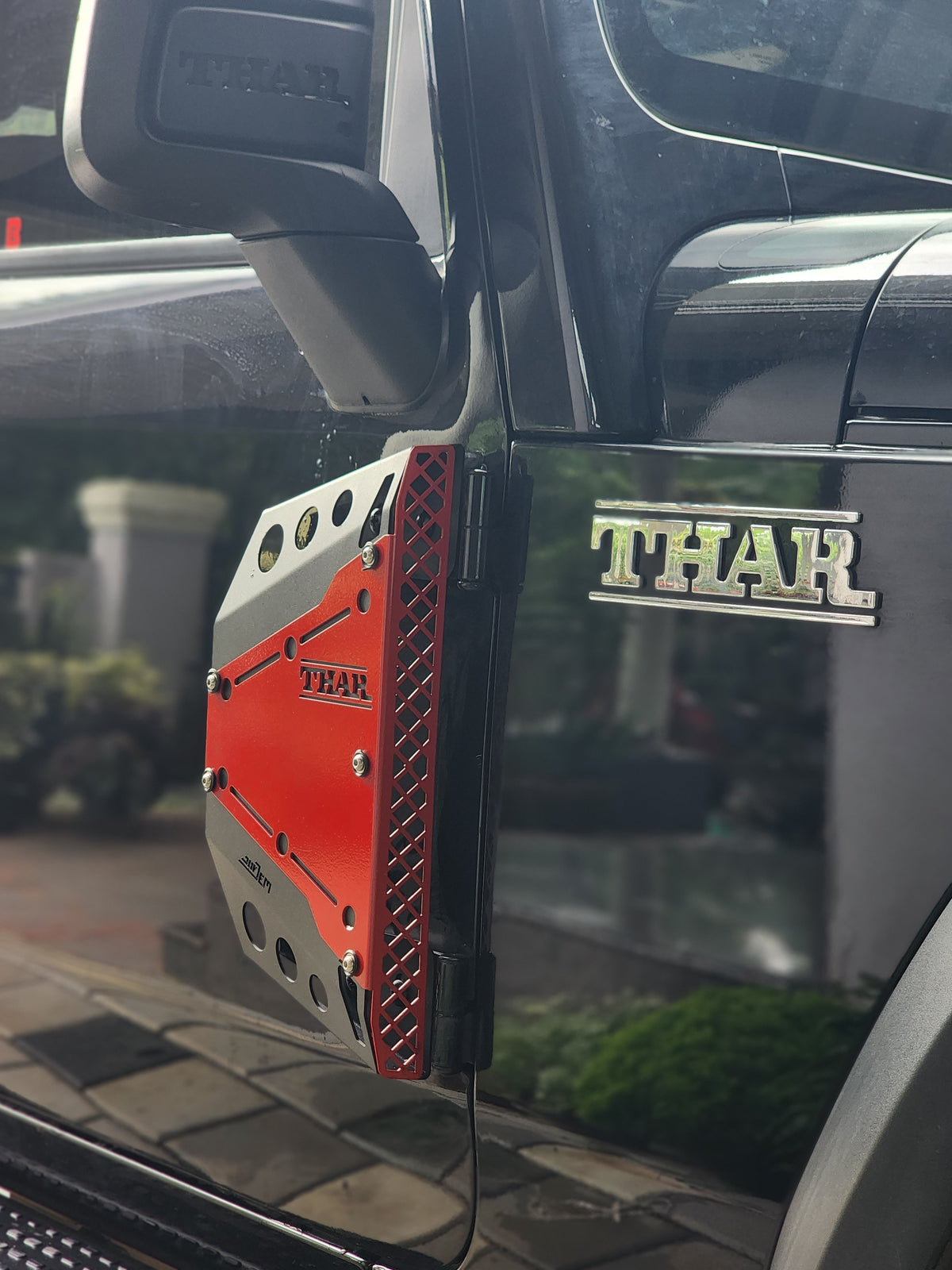Thar 3&5 door hinge fender cover [pair of 2] - Jorjem international pvt ltd
