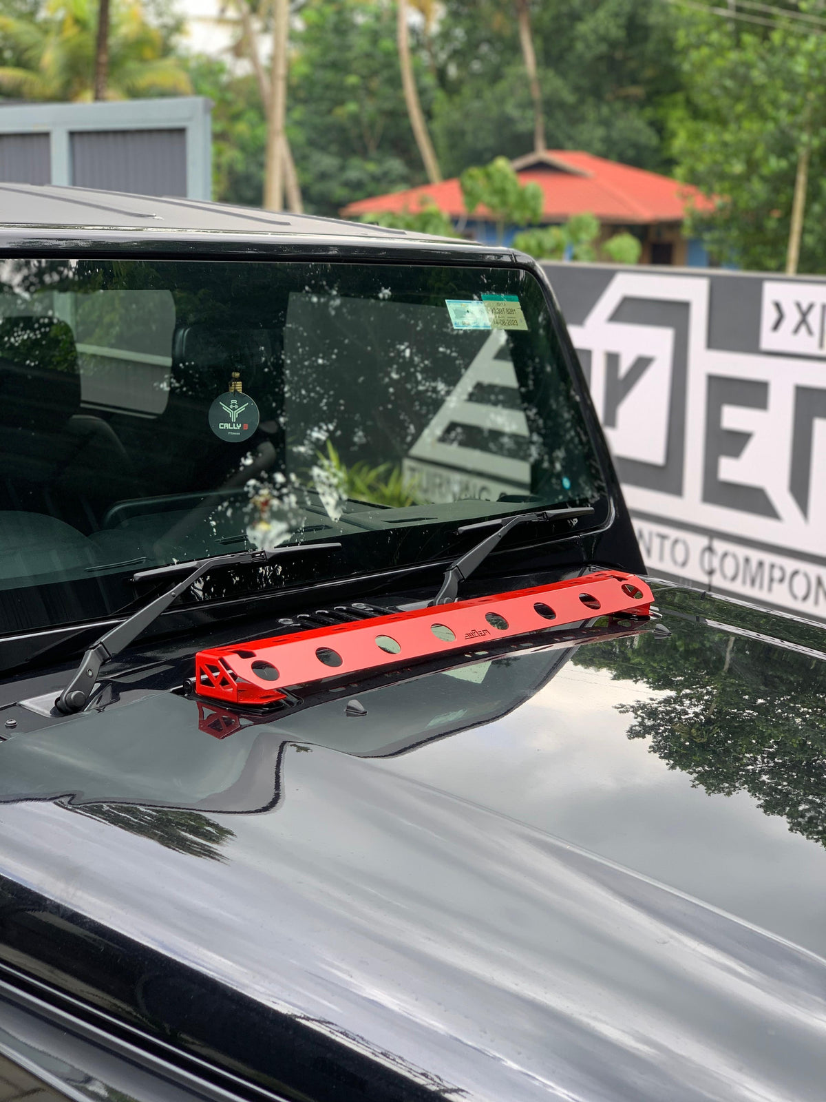Thar fog light mounting bars - Jorjem international pvt ltd