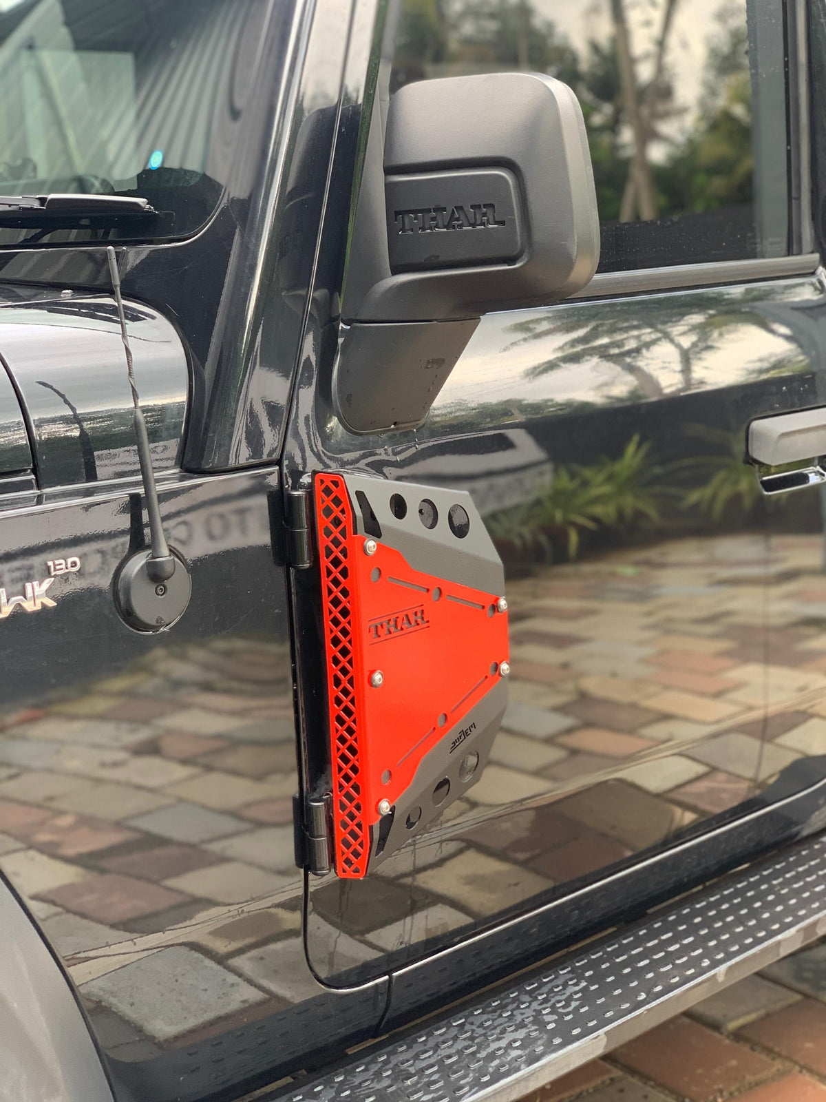 Thar 3&5 door hinge fender cover [pair of 2] - Jorjem international pvt ltd