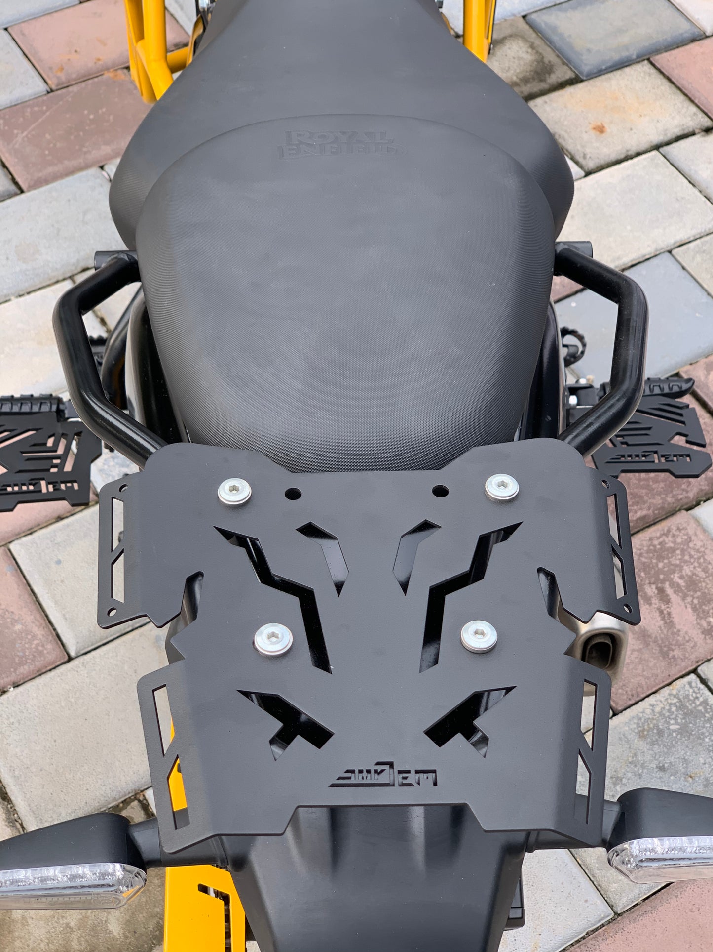 Jorjem himalayan 450 luggage plate [model-2] - Jorjem international pvt ltd