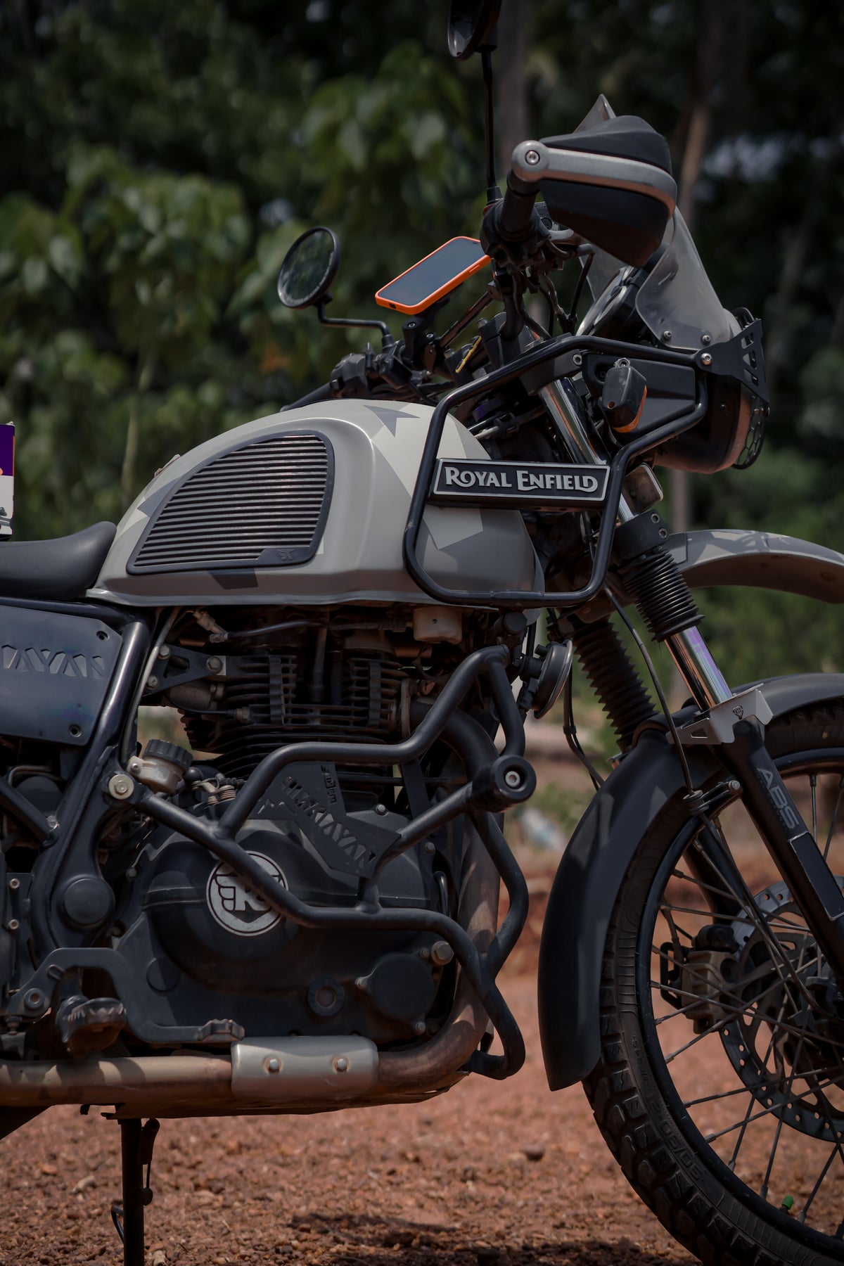 himalayan 411 crash guard