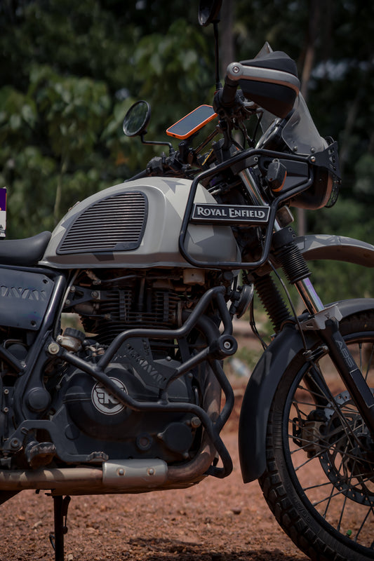 himalayan 411 crash guard