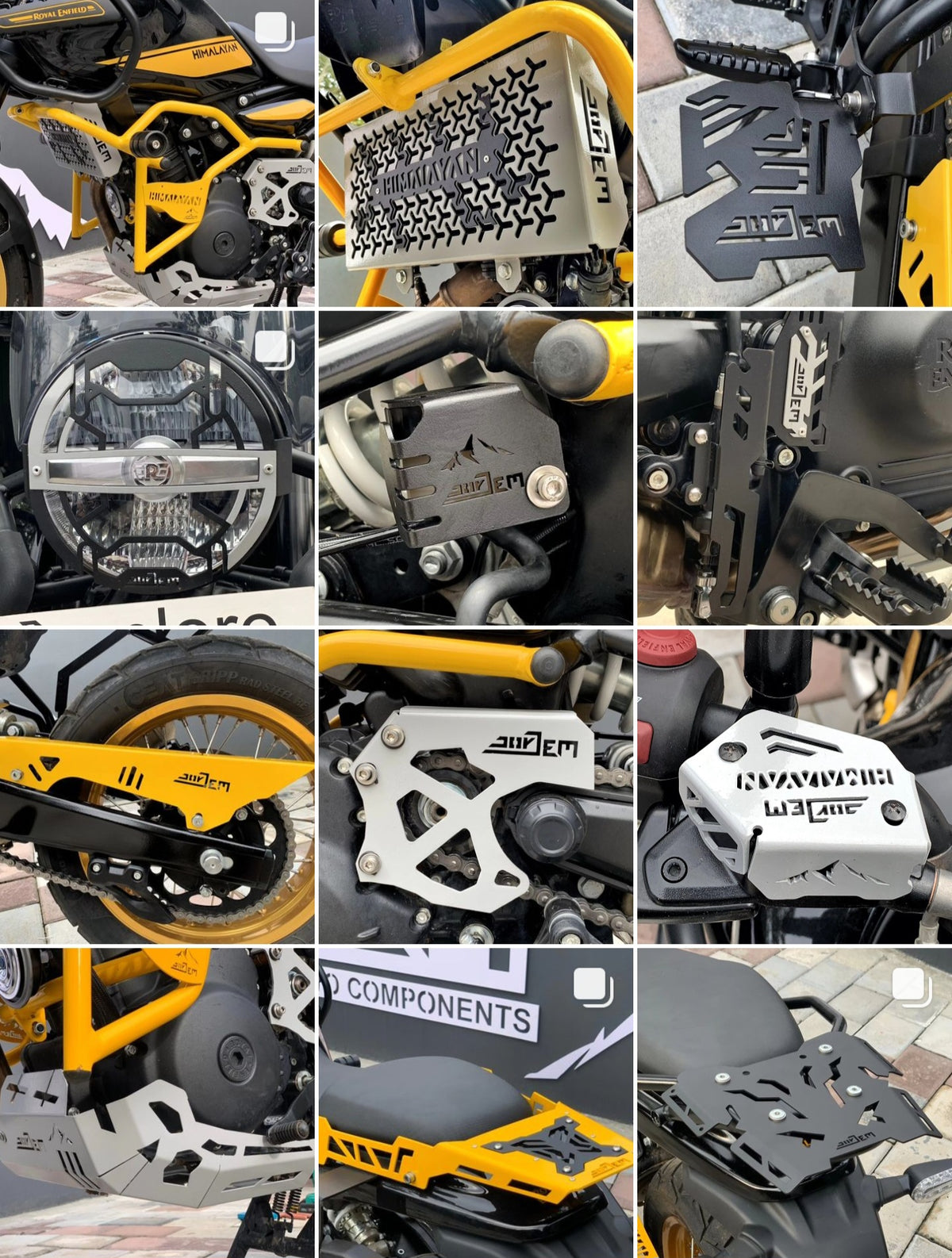 himalayan 450 accessories COMBO