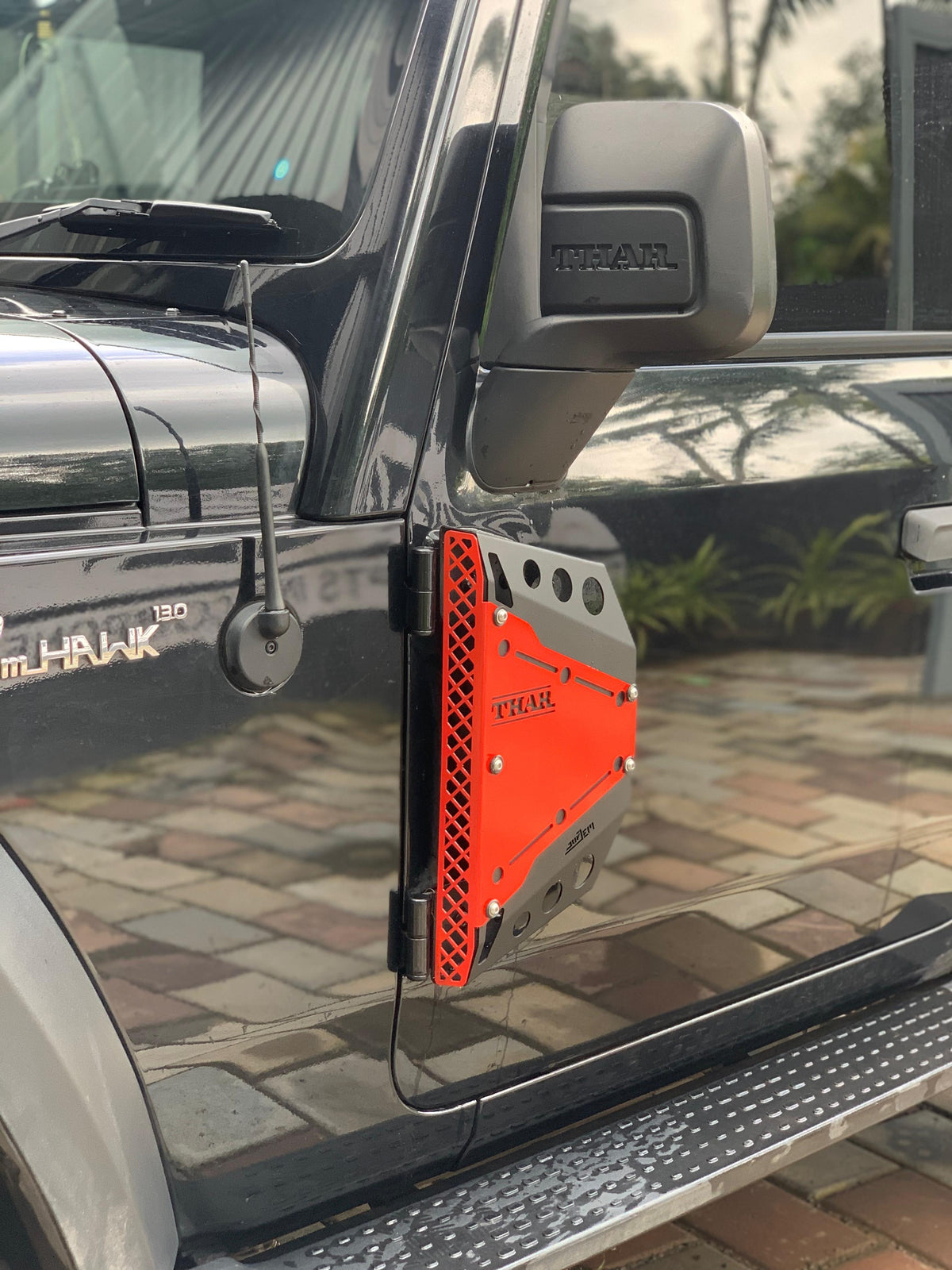 Thar 3&5 door hinge fender cover [pair of 2] - Jorjem international pvt ltd
